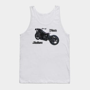 Black Chopper Tank Top